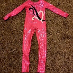 Gymnastics dance figure skating unitard